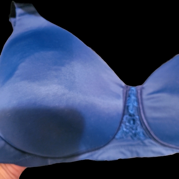 Bra Vanity Fair 44C Blue Floral AvailableNo Underwire - Picture 1 of 7